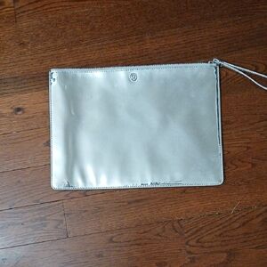 Lululemon Athletica Large Metallic Padded Pouch